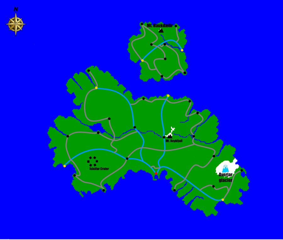 Political map showing provinces, main cities, primary roads, and coastal ports.