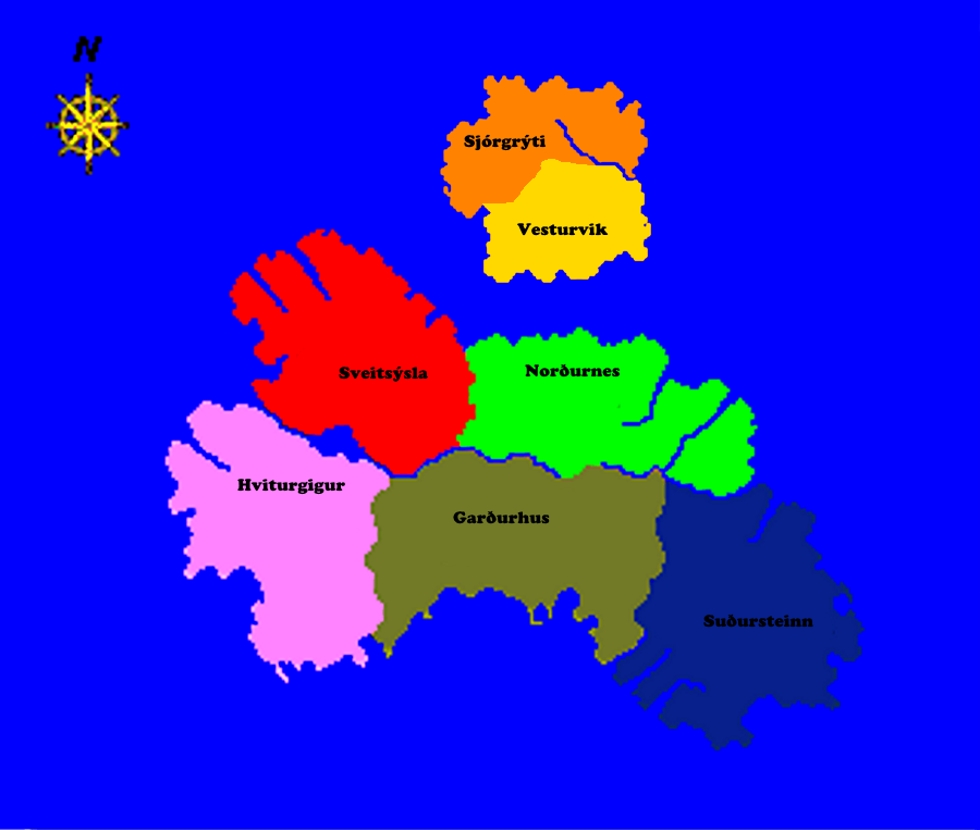 Provinces Map